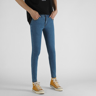 修身 男士 牛仔裤 复古小脚九分裤 夏季 潮流韩百搭青春流行9分裤 薄款