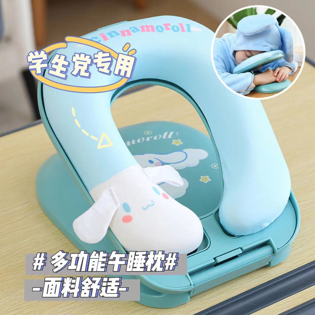 午睡枕小学生趴睡枕头儿童专用午B休教室课桌睡午觉神器折叠趴趴