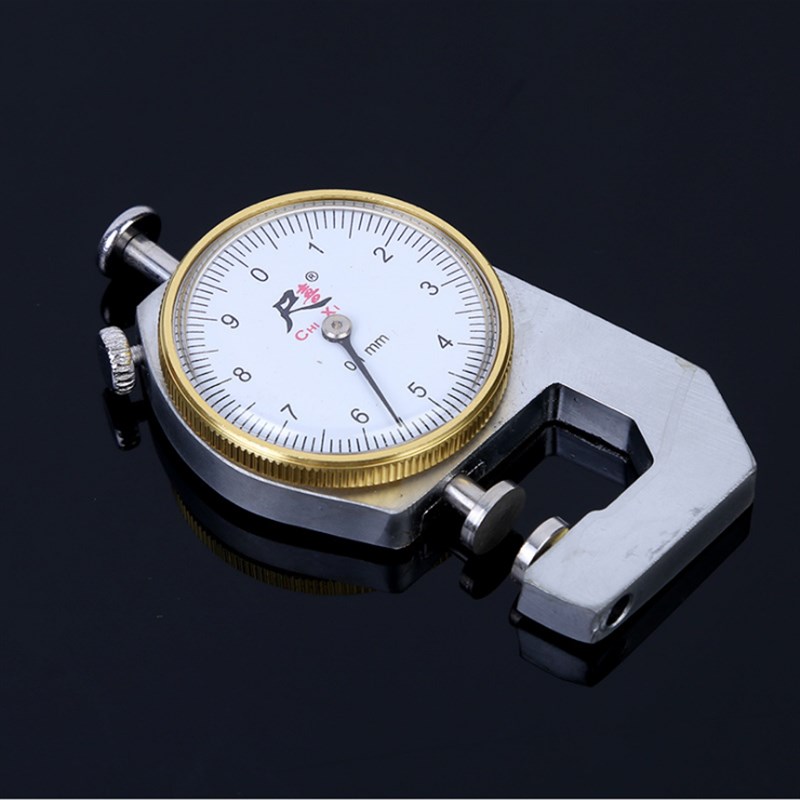 数显百分千分测厚仪25mm10wmm精度0001测薄膜平头尖头弯尖测厚规