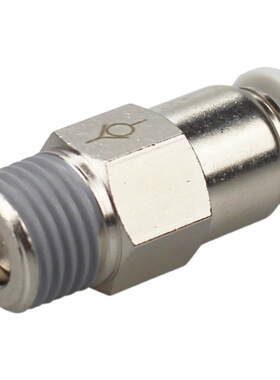 气管单向阀止回逆止阀CVPC04/6/8/10/12M5/0O1/2/3/4气动快速接