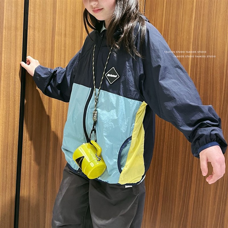 2025春夏儿童j外套山系户外风男女童夹克皮肤防晒衣拼接撞色轻薄