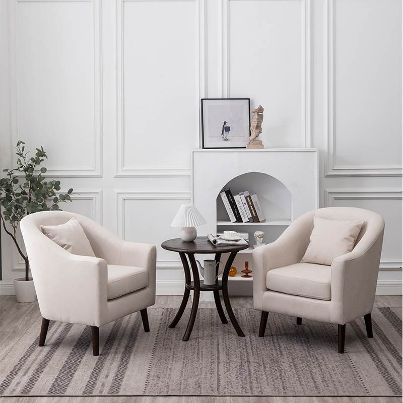 北欧小户型简约现代单人休闲布艺沙发懒人椅咖啡T厅酒店卧室阳台