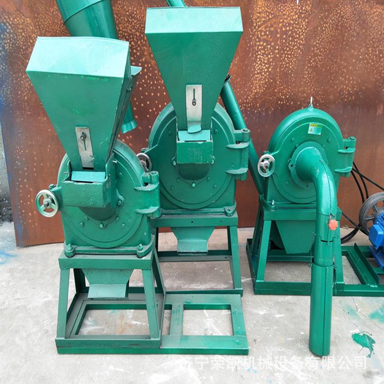 爪式杂粮大米超细磨粉机圆盘食品化工物料打粉机自吸式饲料粉碎机