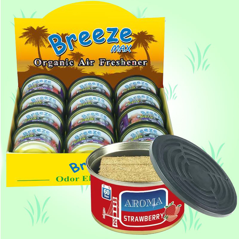 香氛厂家汽车载木质香薰外贸香水罐头软质纤维板低密度湿法精油