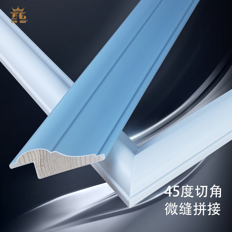 厂家 PVC实木线条背景墙装饰木线条封边条松木平板踢脚线木质