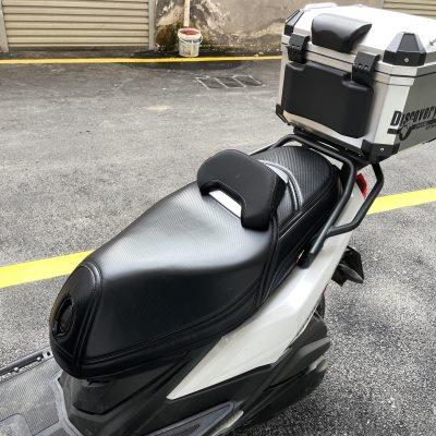 适用于光阳RacingX150坐垫套RKS150改装配件加厚加软长征版H150