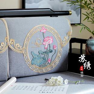 沙发巾蕾丝刺绣沙发盖布防尘罩套中国风四季 新中式 通用沙发靠背巾