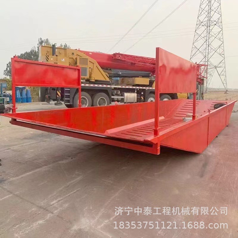 建筑工地洗车槽 免基础船式可移动轮胎过水槽车辆冲洗平台洗车槽