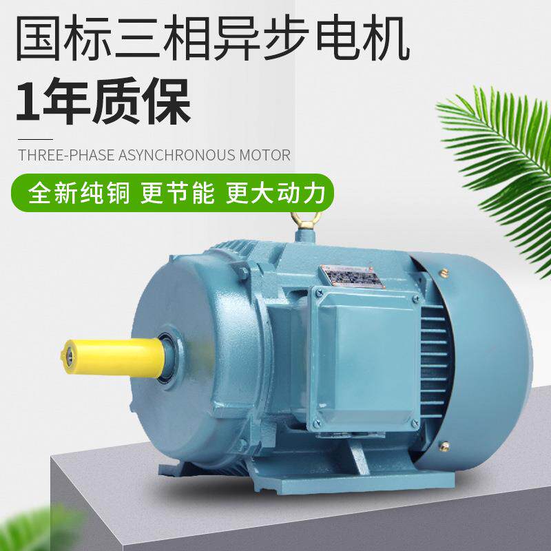 工厂直供三相异步电动机YE3-225M-445W4P(45千瓦4极)多型号电机