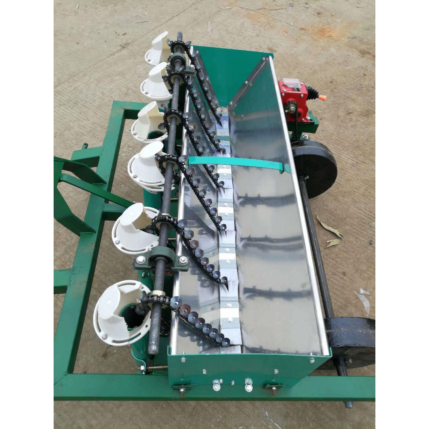 大蒜播种机生 大蒜种植机械蒜苗大蒜播种机四轮车大蒜播种种植机