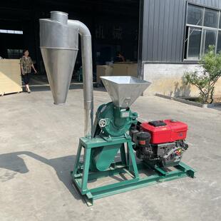 土块粉碎机 五谷杂粮饲料齿盘式磨粉机 高速旋转撞击破碎机