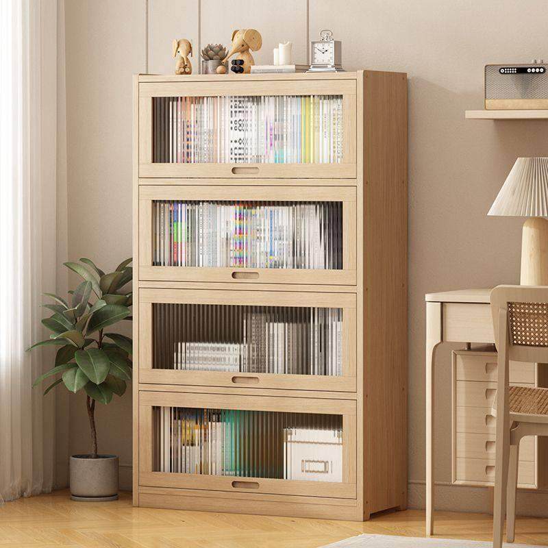 家用置物落地立柜藤编全实木书架多层客厅大储物收纳柜书柜组合柜,住宅家具,书架,淘宝优惠券,粉丝福利购,淘宝优惠卷