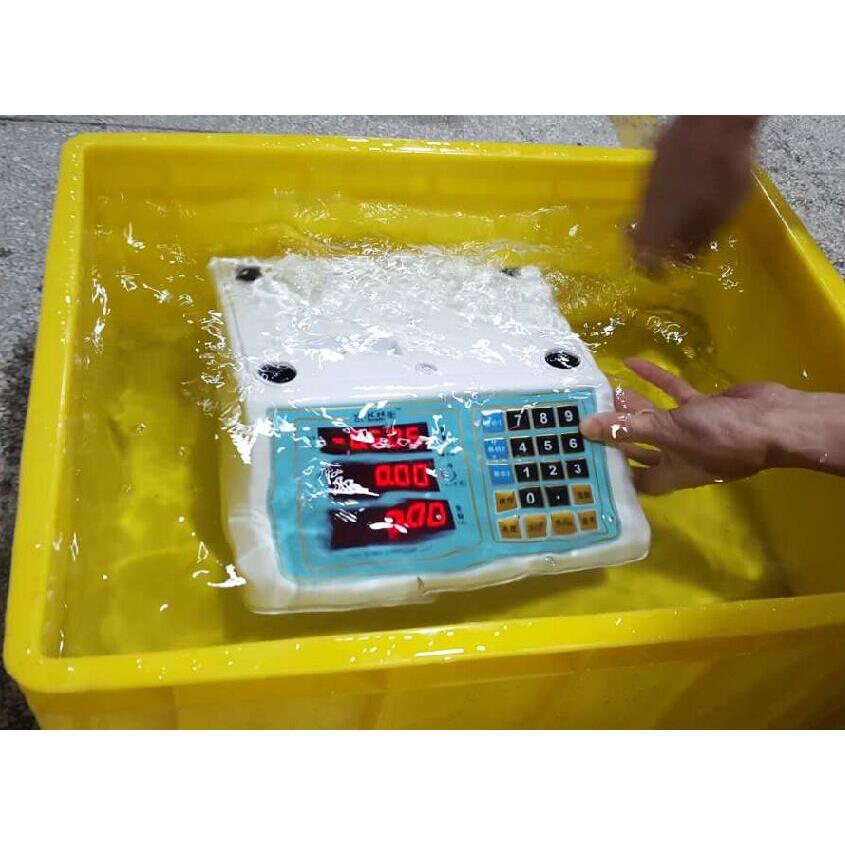 全防水电子秤计价秤商用案秤不锈钢盘水果秤厨房桌海鲜海产称