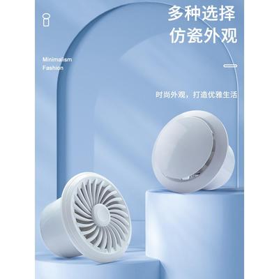 绿岛排风机浴室强力静音通风机厨房排风机160浴室110管道排风机