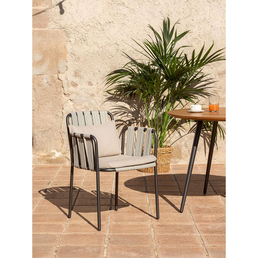 户外休闲桌椅组合创意藤编阳台庭院室外花园露天防水防晒藤椅家具