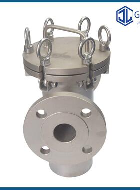 巨量不锈钢304篮式过滤器304316L碳钢快开普开管道蓝式过滤提篮