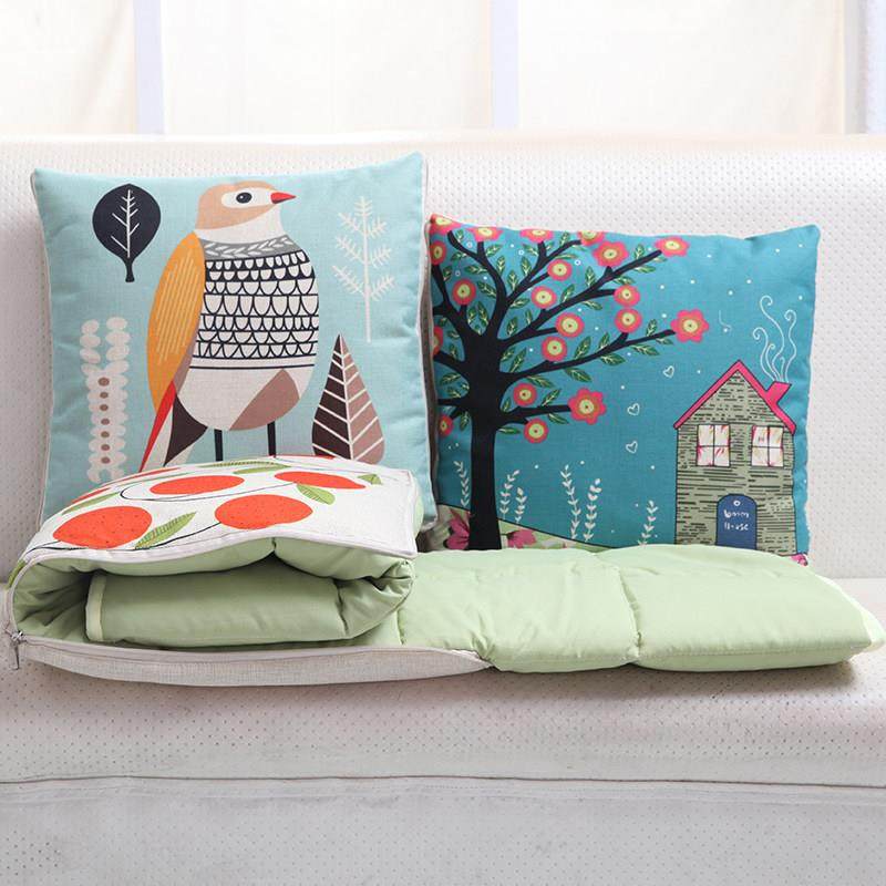 抱枕被子两用卡通多功能汽车空调靠枕被办公室午睡枕头沙发靠垫被,居家布艺,抱枕被,淘宝优惠券,粉丝福利购,淘宝优惠卷