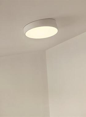 适合斜顶阁楼斜顶房的led方圆形吊灯复式阳台过道走廊北欧吸顶灯
