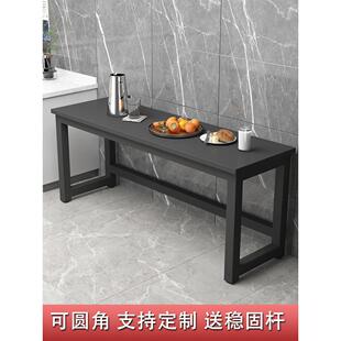 定制85高厨房置物架落地单层材料架多功能经济型微波炉烤箱切菜桌