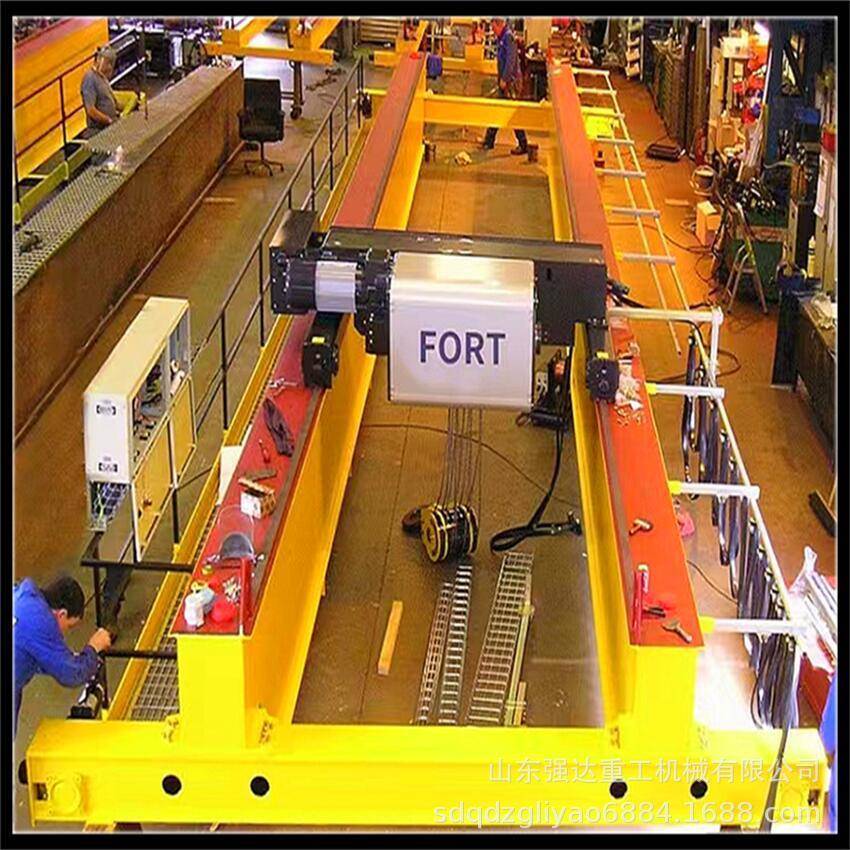 T行车电动葫芦左右运行双梁桥式起重机常平5吨双梁行车找重科做