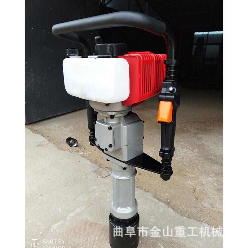 手提式便携栽桩机快速立柱机加厚型手提式快速栽桩机