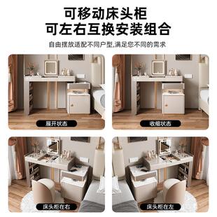 轻奢家用防盗床头柜首饰保险箱1米 虎牌保险柜梳妆台一体2024新款