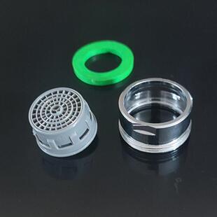 洗眼器喷头喷嘴过滤网304不锈钢塑料内牙外牙起泡器铜外壳喷水嘴