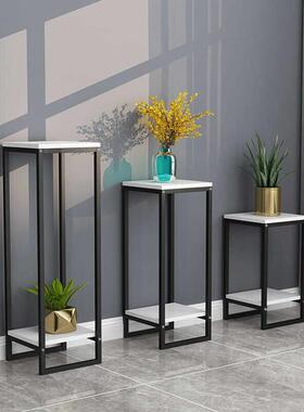 斯堪的纳维亚花架可达豪华阳台花架Pothos花盆客厅铁地板站立架蜘