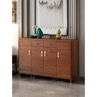 鞋柜门口户新中式入口柜大容量入口鞋柜门厅储物柜家居储物柜