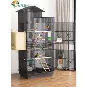 豪宅鸟笼鹦鹉笼虎皮牡丹椋鸟黑凤凰特种养殖笼大型户新大型