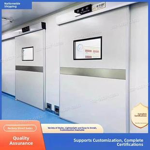 医院手术室气密门电动脚踏板感应门美容院医疗植牙室电动门