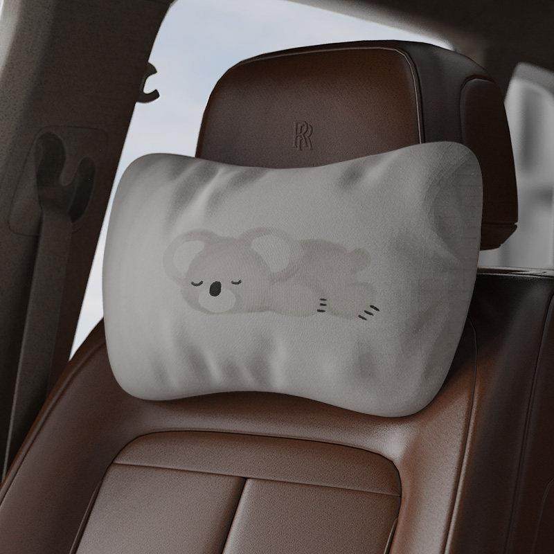 考拉可爱的动物图案座椅靠垫带办公椅头枕腰枕汽车颈枕,居家布艺,午睡枕,淘宝优惠券,粉丝福利购,淘宝优惠卷