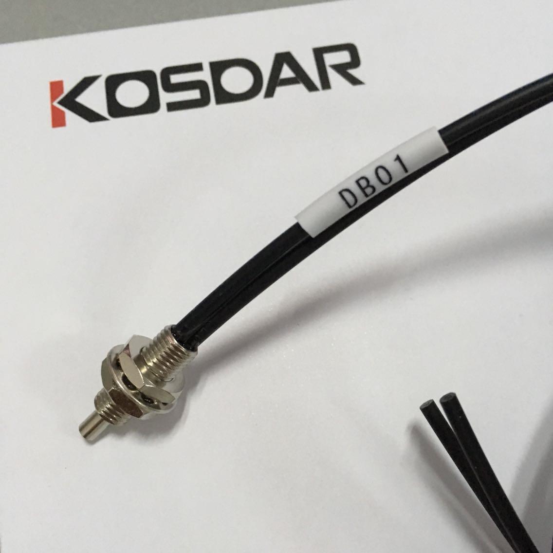 新品喷码机I光纤感应线LL3-DB01放大器传感器M6不锈钢探头光电眼