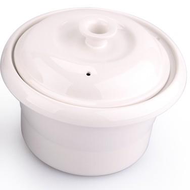 爱庭 DB-20紫砂锅慢炖煲陶瓷电炖锅2L白陶瓷内胆盖子配件