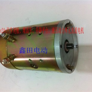 12v24v汽车尾板 电动环卫车液压油泵直流电 堆高车v 升降平台