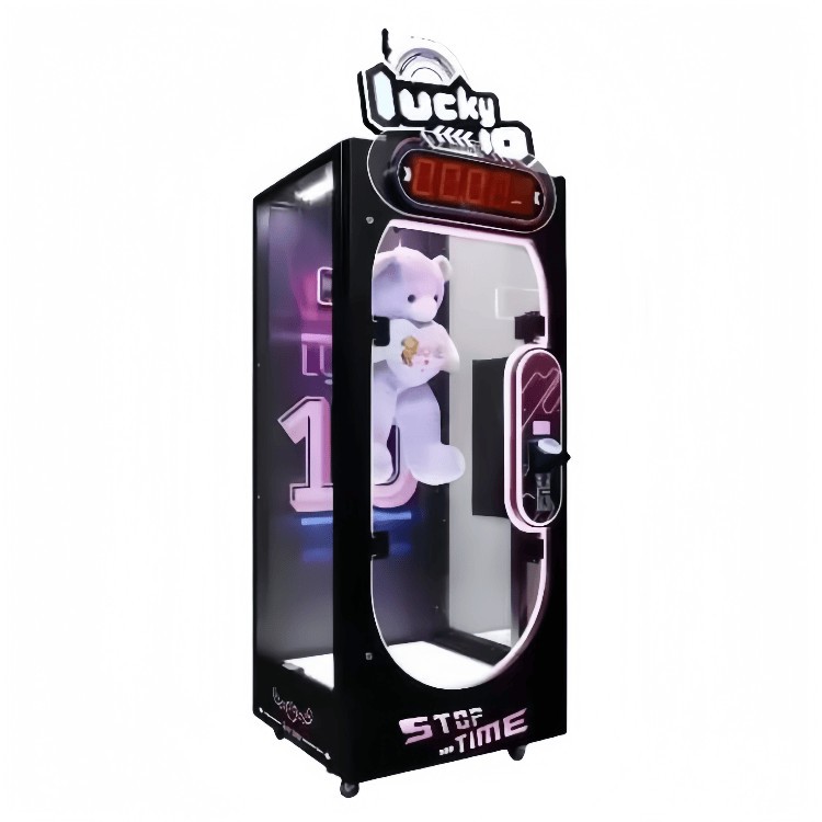 出口 挑战10秒设备单剪机幸运礼品机器投币暖场活动娱乐公仔机