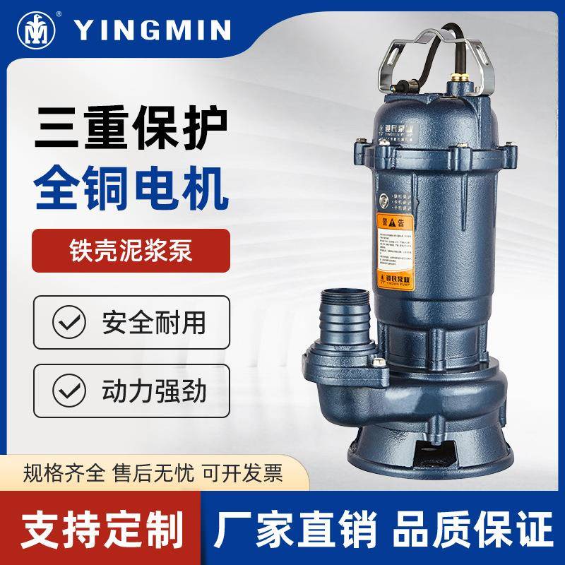 高扬程家用化粪池污水泵抽粪泥浆泵无堵塞养殖场排污泵厂家直销