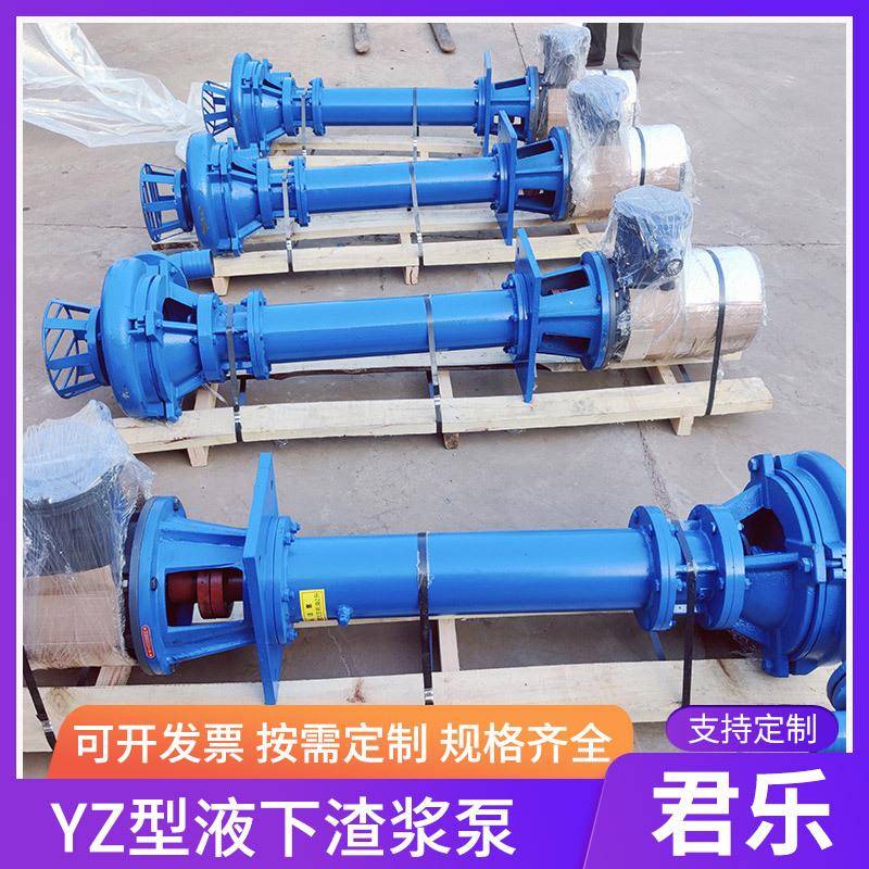 加工定制YZ液下渣浆泵立式电动泥沙泵高铬合金渣浆泵液下渣浆泵
