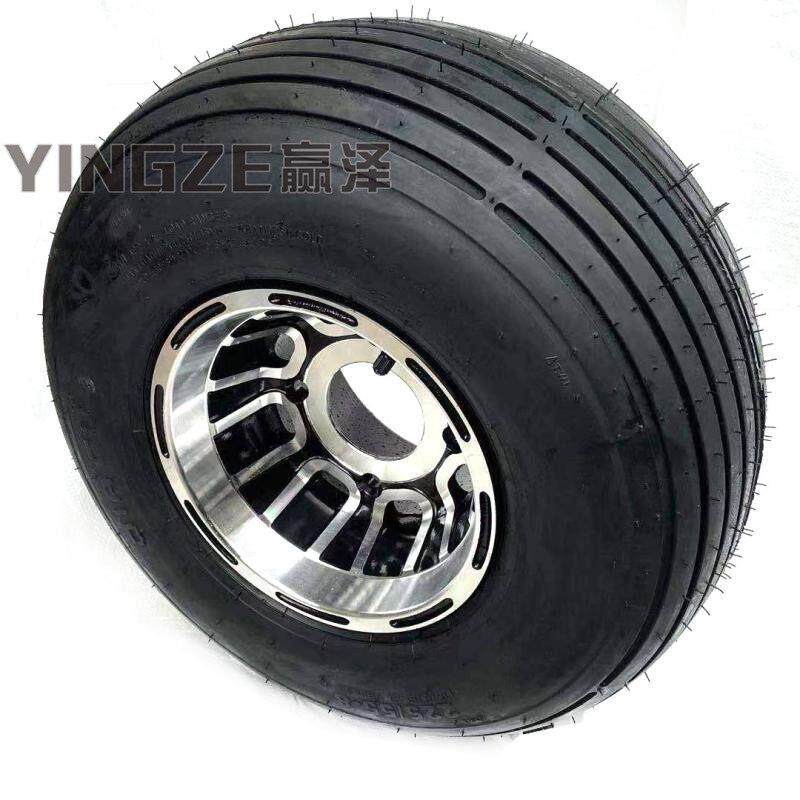 改装四轮沙滩车卡丁车18X9.50-8寸直纹轮胎225/55-8公路胎铝轮毂