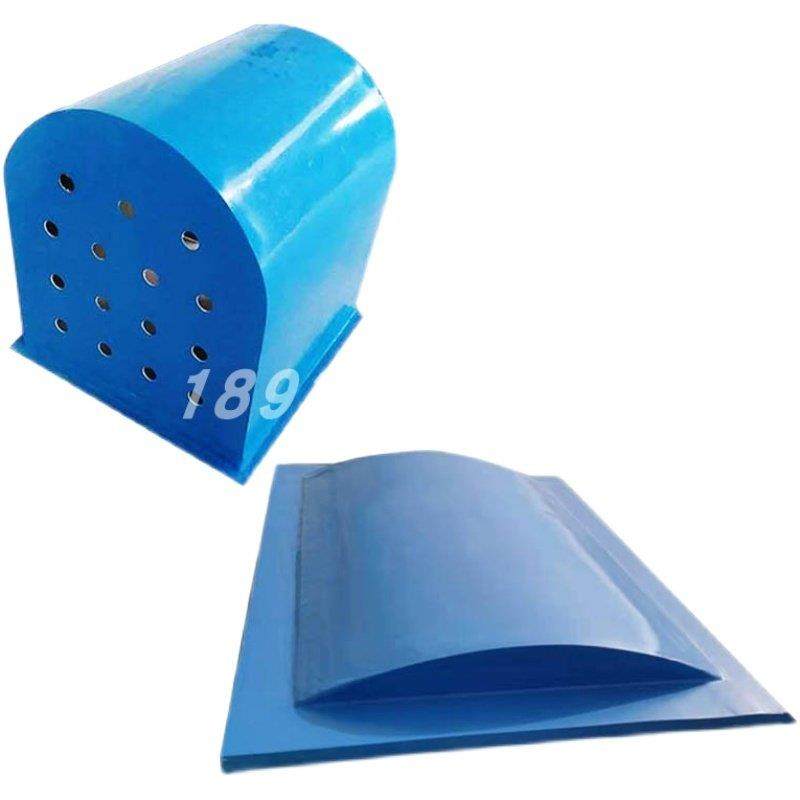 电机防雨罩玻璃钢卧式输送机皮带防护防尘收集罩污水池拱形盖板