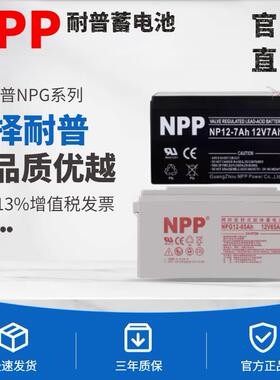 NPP耐普蓄电池NPG12V7AH/12V5AH12V9AH12AH17AH24AH38AH65AH100AH