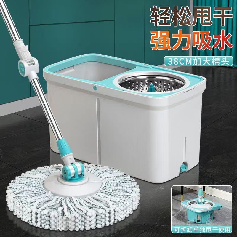 洁诺仕双驱动旋转拖把家用一拖净干湿两用吸水拖布水桶一体25新款