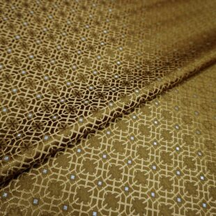 优质棕黄古铜什锦花纹底纹锦缎布料 中国式丝绸古香缎子云锦面料