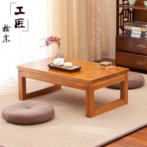 飘窗桌小桌子阳台 简约炕桌迷你创意地台茶桌矮桌 日式榻榻米茶几