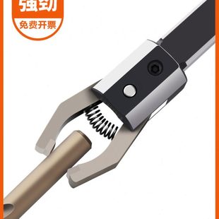 数控车床拉料器自动拔料器送料钳夹料器方柄圆直柄夹具镶合金卡爪