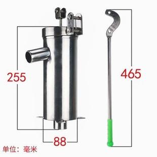 手摇按压手压式 吸水抽水器水井农村垫子摇水泵摇水机家用手动老式