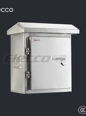 亮古不锈钢配电箱/250*320*160Mm户外防水箱3C不锈钢电箱/保险箱