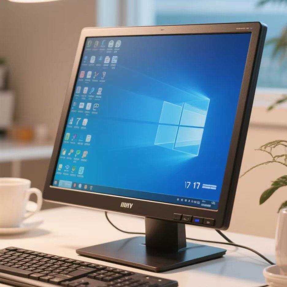 办公家用台式电脑显示器17寸19寸20寸高清液晶壁挂监控VGA显示屏