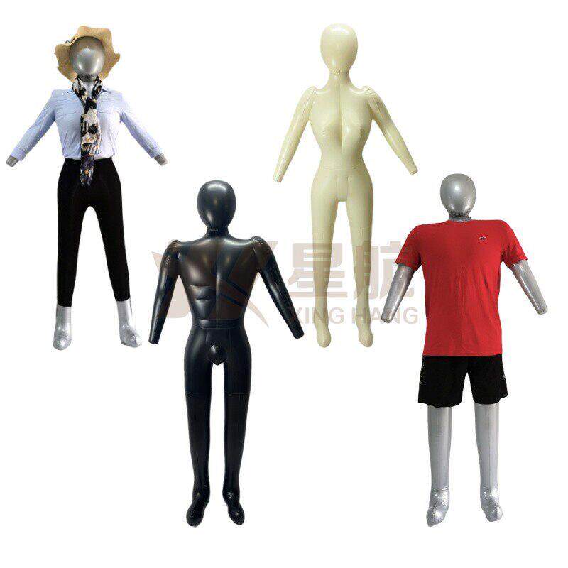 充气男女全身模特假人服装展示电影拍摄道具人体模特彷真推荐