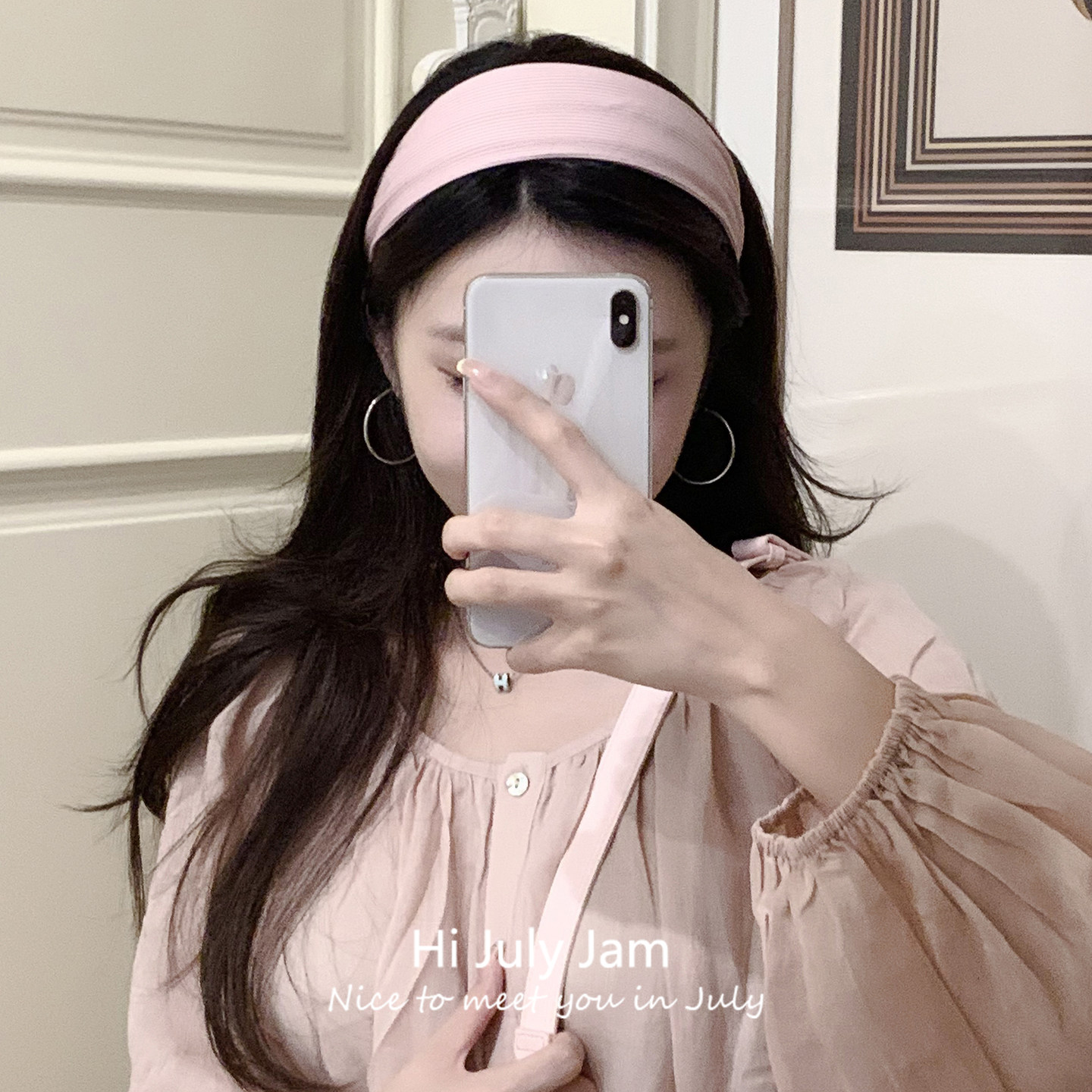 粉色针织宽边高颅顶发箍女款夏2025新款纯色布艺坑条头箍洗脸发卡,饰品/流行首饰/时尚饰品新,发饰,淘宝优惠券,粉丝福利购,淘宝优惠卷